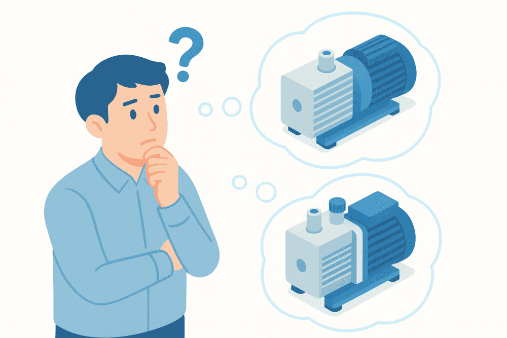 真空ポンプの選定ポイントを徹底解説！用途に合わせた失敗しない選び方