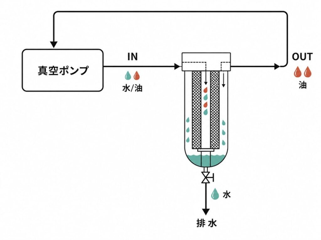 油水分離機の仕組み